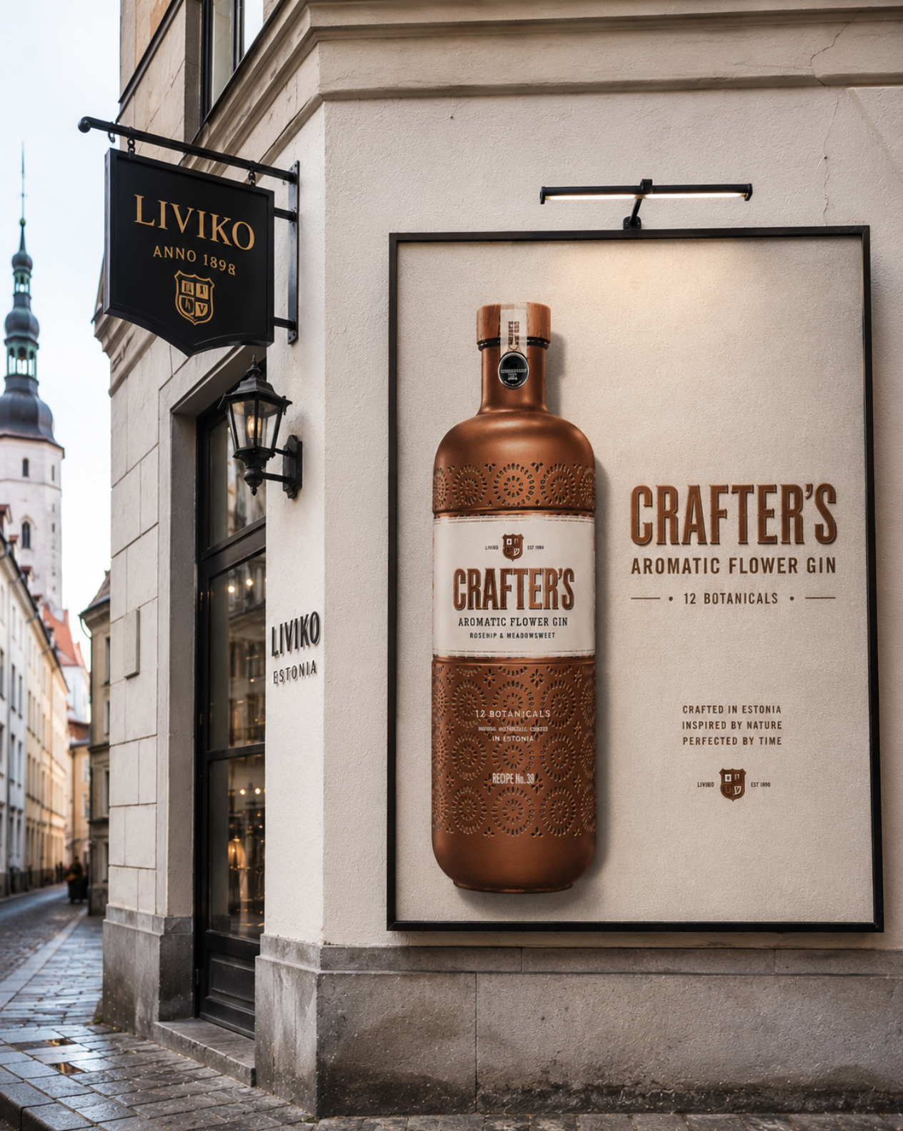 Crafter's Aromatic Flower Gin 보틀